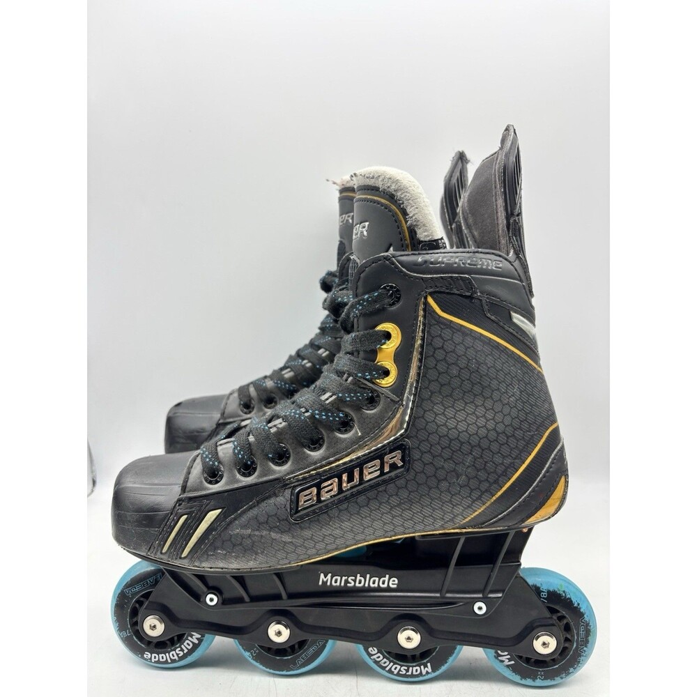 BAUER MARSBLADE INLINE HOCKEY SKATES ONE.8 Sz 7D- Adult Shoe Sz 8.5 EU 42